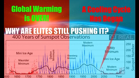 Global Warming is OVER! WHy are they still pushing it? Global Corps are not green
