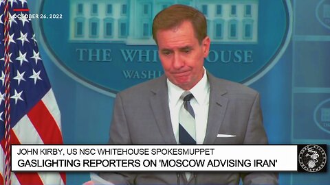 John Kirby, NSC Whitehouse SpokesMuppet - BUSTED Pushing Anti-Russia Propaganda