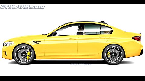 Individual colours of the BMW M5 Competition F90 BMW Individual Manufaktur[4k]