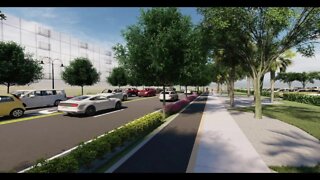 Construction begins on Banyan Blvd. in West Palm Beach