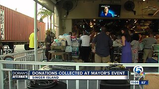 Donations collected at Mayor's event on Singer Island