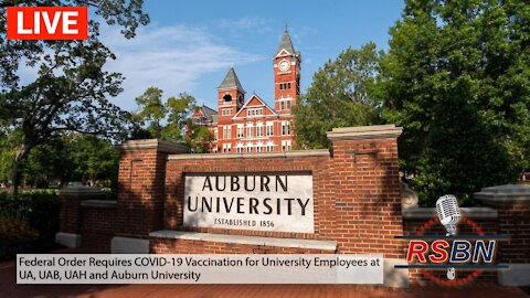 Auburn University No Forced Vax For Staff Protest in Auburn, AL 10/26/21