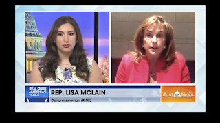 Rep. Lisa McLain (R-MI) - Repudiates Speaker Pelosi for standing by Rep. Waters after MN comments