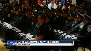 Milwaukee Police Department graduates new recruits
