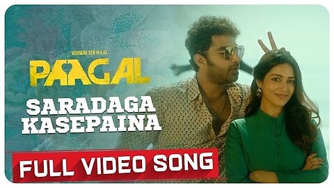#Saradaga Kasepaina Full Video Song | Paagal Songs | Vishwak Sen | Naressh Kuppili | Radhan