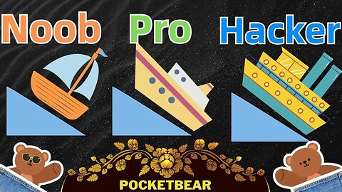 NOOB vs PRO vs HACKER - Ship Ramp Jumping | @PocketBear470