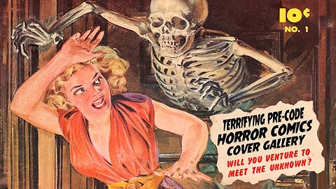 Pre-Code HORROR Comic Book Cover GALLERY From FOUR COLOR FEAR