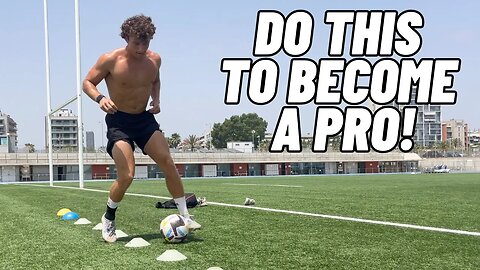 This ONE Thing Will Help You Become A Pro! Day In The Life Of A Pro Footballer