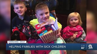 Casey Cares Foundation delivers care packages to sick children who can't leave home