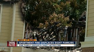 Families left homeless after large fire at Hillsborough County apartment complex