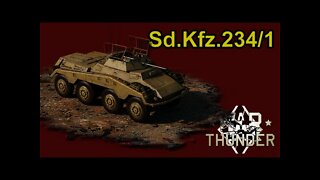 War Thunder Sd.Kfz. 234/1 - “Space Race” event vehicle
