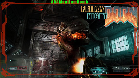 Doom 3 - Friday Night DOOM #000 010 | Veteran Mode - Doom 3, 2004: Comm Transfer, #doomslayer #doom
