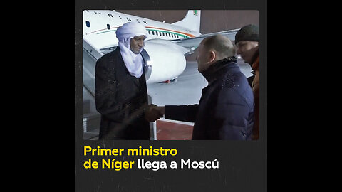 El primer ministro de Níger llega a Moscú