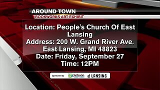 Around Town - Bookworks Art Exhibit - 9/27/19