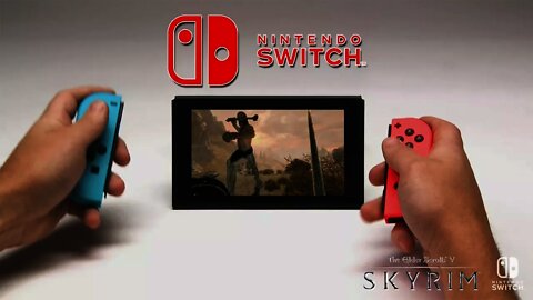 Skyrim Nintendo Switch Trailer! Amiibo Functionality, Motion Controls, & More!