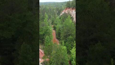 Flying through Providence Canyon State Park!!