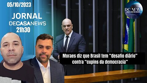 Moraes diz que Brasil tem “desafio diário” contra “cupins da democracia”