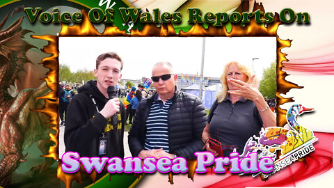 Voice Of Wales at Swansea Pride Parade