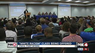 ‘White Racism’ class to be taught at FGCU