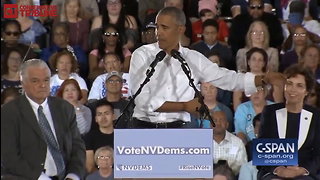 Obama Knows No Shame, Actually Says ‘Remember Who Started It’ On Economic Boom