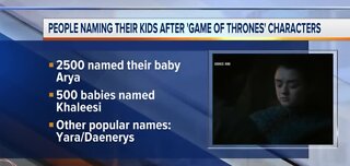 Game of Thrones inspiring baby names