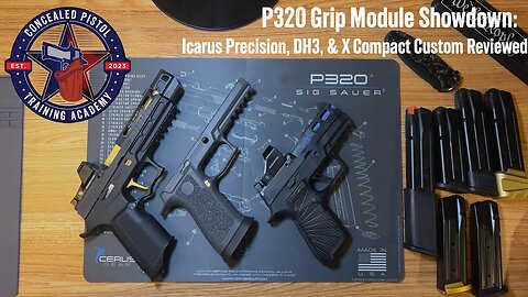 P320 Grip Module Showdown: Icarus Precision, DH3, & Wilson Combat X-Compact Reviewed