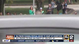 Balitmore RunFest changes location to heart of Downtown