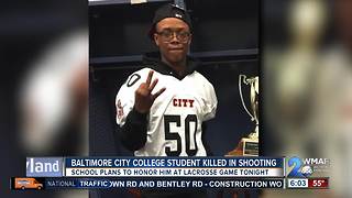 City High School to honor slain student athlete