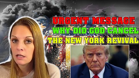Julie Green PROPHETIC WORD✝️💖[ URGENT MESSAGE ] - Why did God cancel the New York revival?