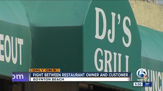 Video captures heated confrontation outside Boynton Beach restaurant