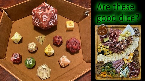 Dice Review: "Forbidden Snacks: Charcuterie" by Raven & Riddle