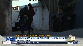 Sand Cloud begins monthly beach clean up events