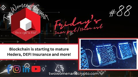 Episode #88: Blockchain is starting to mature Hedera, DEFI Insurance and more!