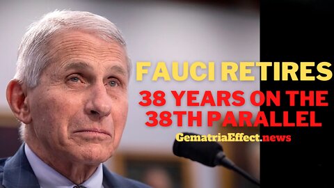 Why Anthony Fauci is retiring after 38 years on the 38th Parallel North | Jesuit D.C. Exposed