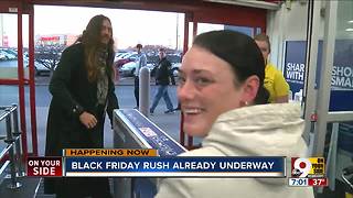 Black Friday rush starts early