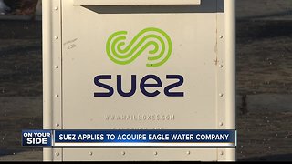 SUEZ applies to acquire Eagle Water Company