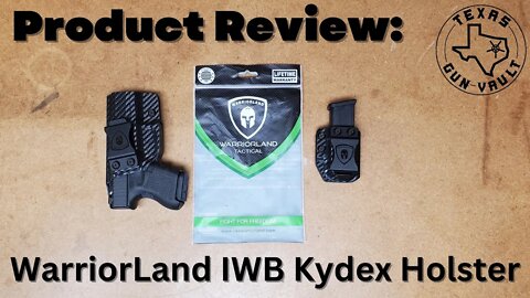 Product Review: WarriorLand IWB Kydex Holster for the Glock 26