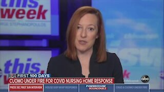 Jen Psaki Dodges Question On Cuomo