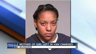 Mother of four year old left in tow lot overnight charged