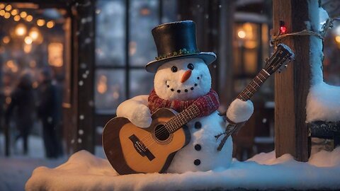 Christmas Rock Music ❄️ Acoustic Guitar 🎵 Top Christmas Songs of All Time 🎄 Snowy Night 🌙