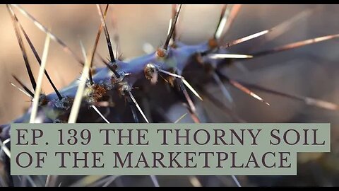 Ep. 139 The Thorny Soil of the Marketplace