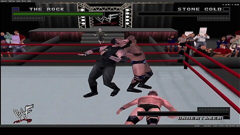 WWF Attitude ps1 or duckstation: crazy stable match
