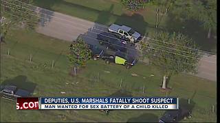 U.S. Marshals, Hernando County deputies shoot and kill man wanted for sexual battery