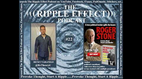 The Ripple Effect Podcast # 22 (Roger Stone | THE MAN WHO KILLED KENNEDY: The Case Against LBJ)