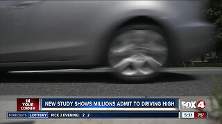 AAA study shows millions of drivers admit to driving high