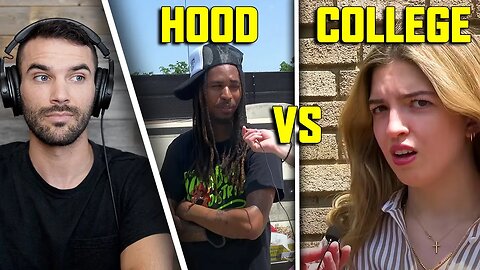 Would You Date A Transgender? Hood vs College-Town | REACTION