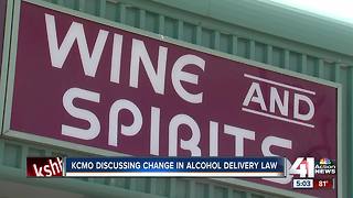 City working to approve home delivery liquor service