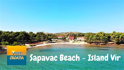 Sapavac Beach On The Island Of Vir In Croatia