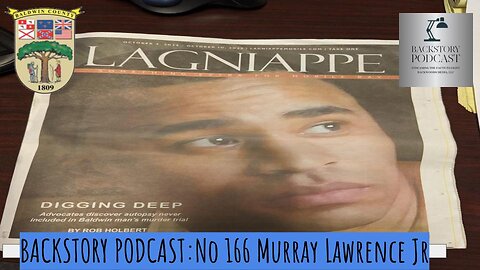 Backstory Podcast No 166 The Murray Lawrence Jr Project