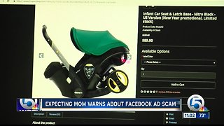 Lake Worth mom expecting third baby shares warning about Facebook ad scam
